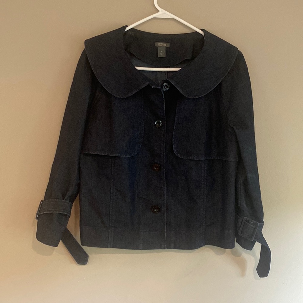 Dark Blue Blazer/Jacket with buckle detail